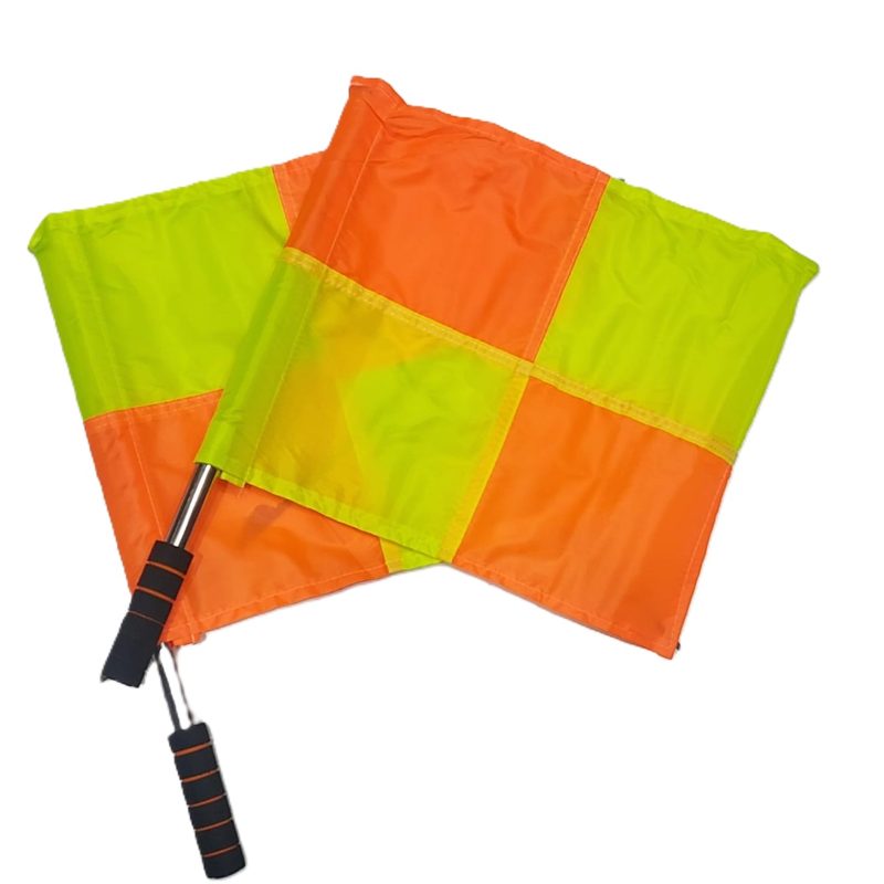 Set de Banderines para arbitro futbol
