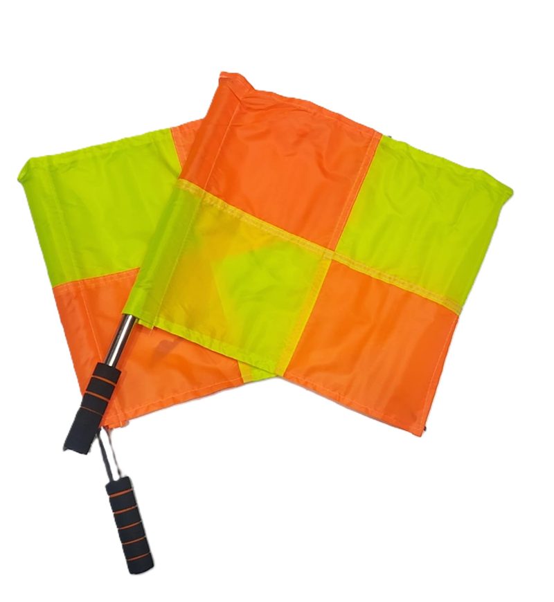 Set de Banderines para arbitro futbol